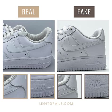 nike air force 1 white real vs fake|air force 1s scam.